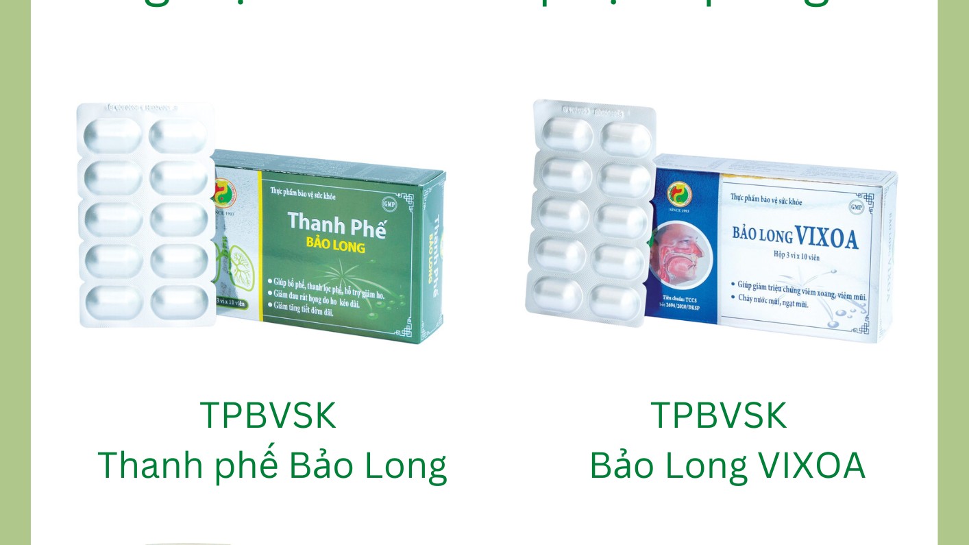 Hàng loạt TPBVSK mang thương hiệu "Bảo Long" vi phạm quảng cáo