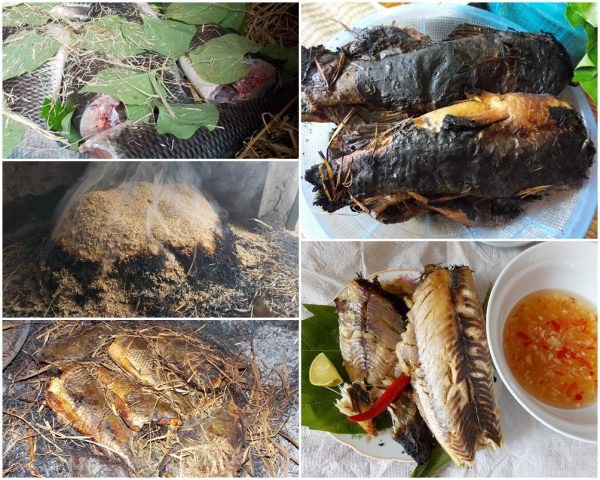 Về Nam Định được chiêu đãi đặc sản Cá nướng úp chậu
