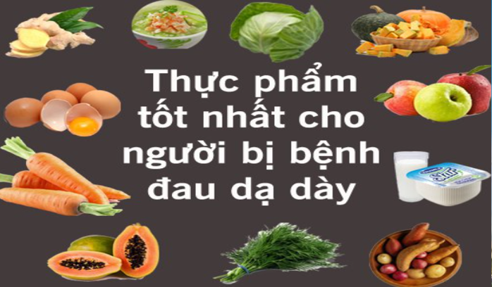 Những loại thực phẩm tốt cho người bị trào ngược dạ dày