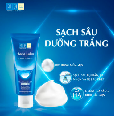 Thu hồi mỹ phẩm Hada Labo Perfect White Cleanser không đạt chất lượng