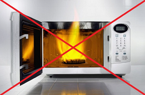 Những sai lầm thường mắc phải khi sử dụng lò vi sóng  khiến 