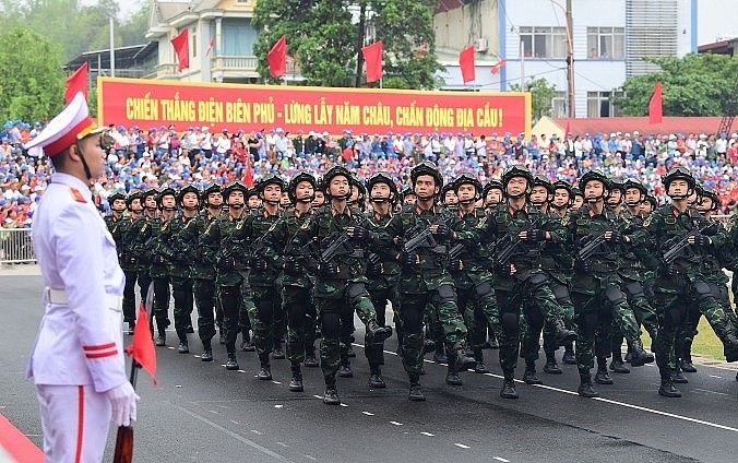 Trực tiếp: Lễ kỷ niệm, diễu binh, diễu hành 70 năm Chiến thắng Điện Biên Phủ