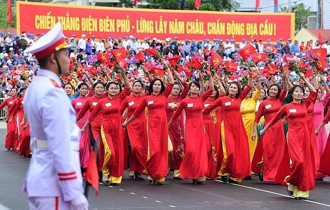 Trực tiếp: Lễ kỷ niệm, diễu binh, diễu hành 70 năm Chiến thắng Điện Biên Phủ