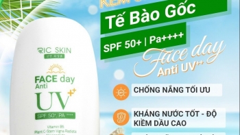 Ric Skin Face Day Anti UV ++: Kem chống nắng tế bào gốc thế hệ mới