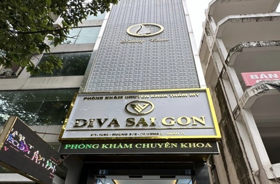 Chuyển Công an điều tra các sai phạm của phòng khám thẩm mỹ Diva Sài Gòn