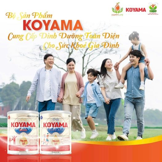 KOYAMA - sản phẩm dinh dưỡng được phân phối độc quyền bởi Dược Quốc Tế Happy Life