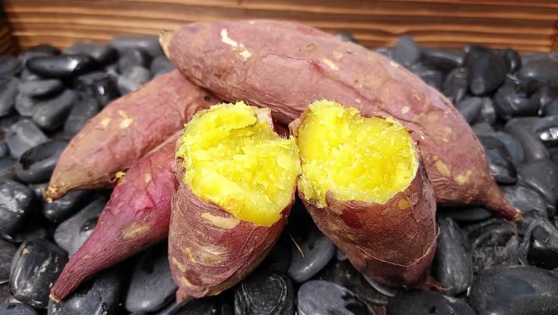 Một củ khoai lang chứa khoảng 112 calo, 2g protein.