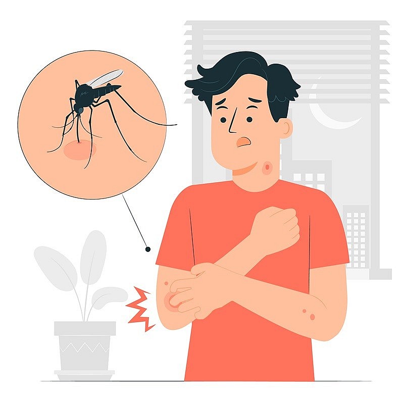 Khi mưa lũ kéo dài, số bệnh nhân bị sốt xuất huyết thường tăng cao.