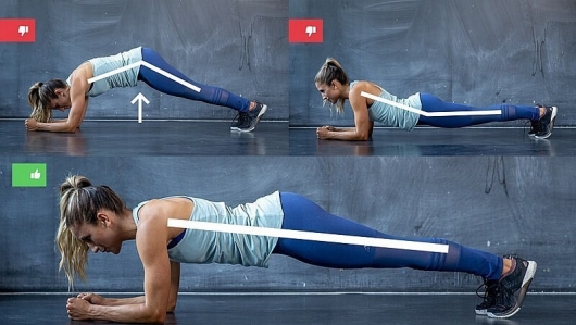 Plank sai tư thế: Eo chẳng thon, chấn thương lại tới