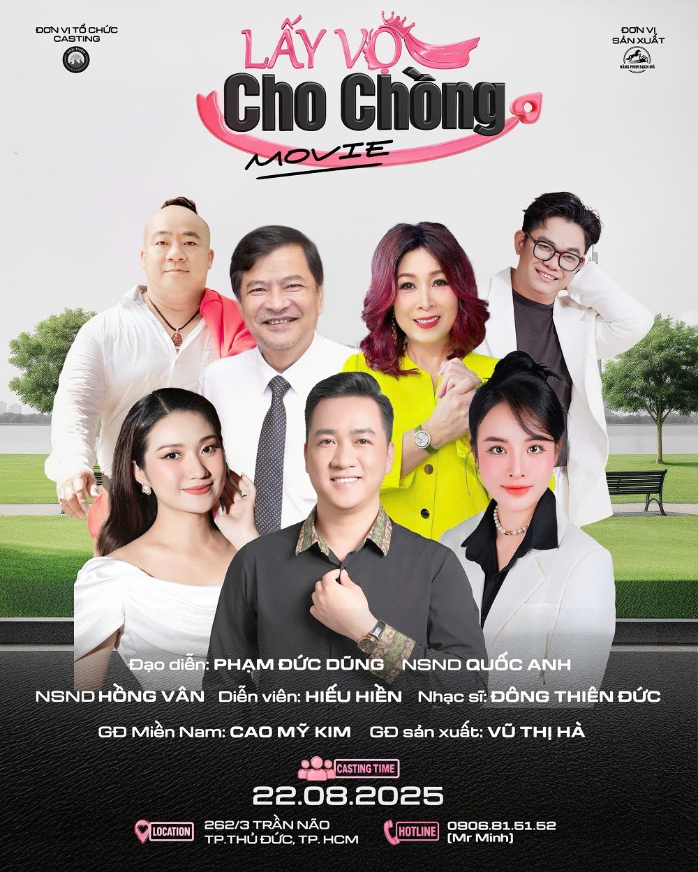 Phim điện ảnh “Lấy Vợ Cho Chồng” khởi động tuyển chọn diễn viên tại TP. Hồ Chí Minh