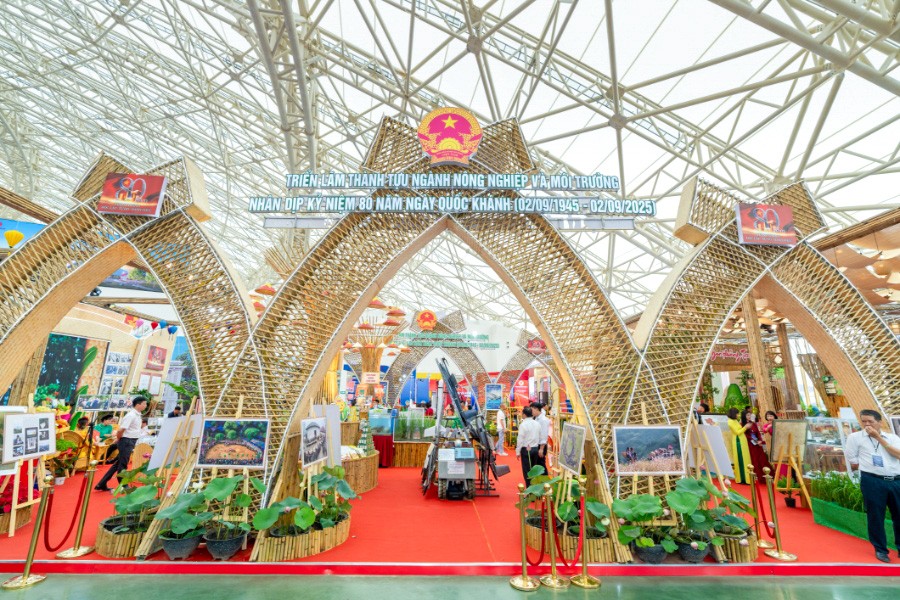 Các gian hàng sản phẩm thiên nhiên, OCOP tại Triển lãm thành tựu 80 năm Các gian hàng sản phẩm thiên nhiên, OCOP tại Triển lãm thành tựu 80 năm