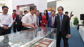 Nhà xuất bản Giáo dục Việt Nam: Dấu ấn 80 năm đồng hành cùng đất nước tại Triển lãm thành tựu quốc gia