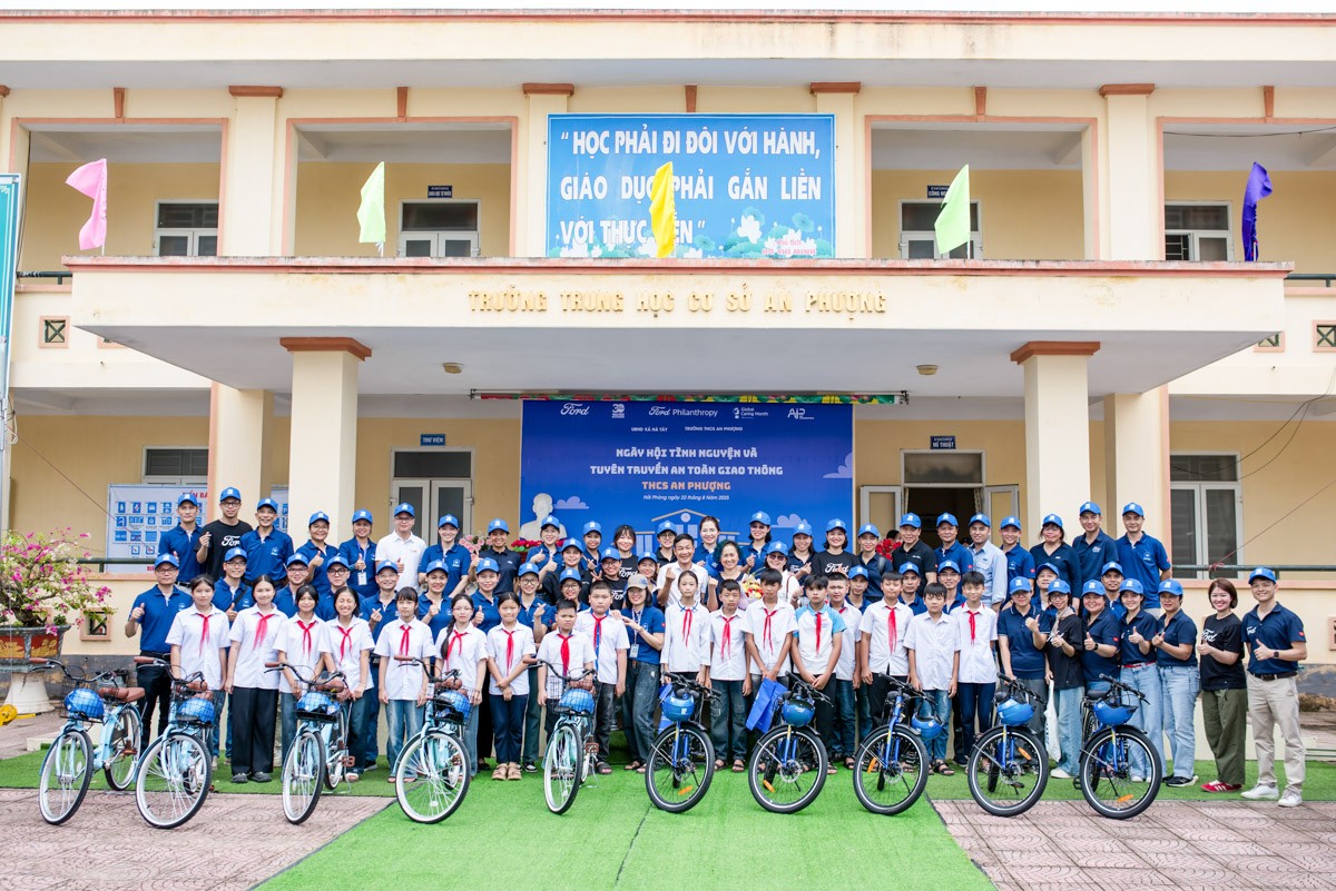 Ford lan tỏa tinh thần “Cùng nhau xây đắp” trong Tháng Chăm sóc Toàn cầu 2025