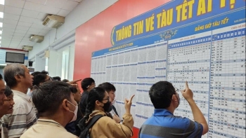 Đã bán hơn 64.000 vé tàu Tết Bính Ngọ 2026, nhiều chặng sắp “cháy” vé