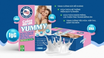 Sữa non Colosmom Yummy hỗ trợ bé tăng cân chuẩn khoa học