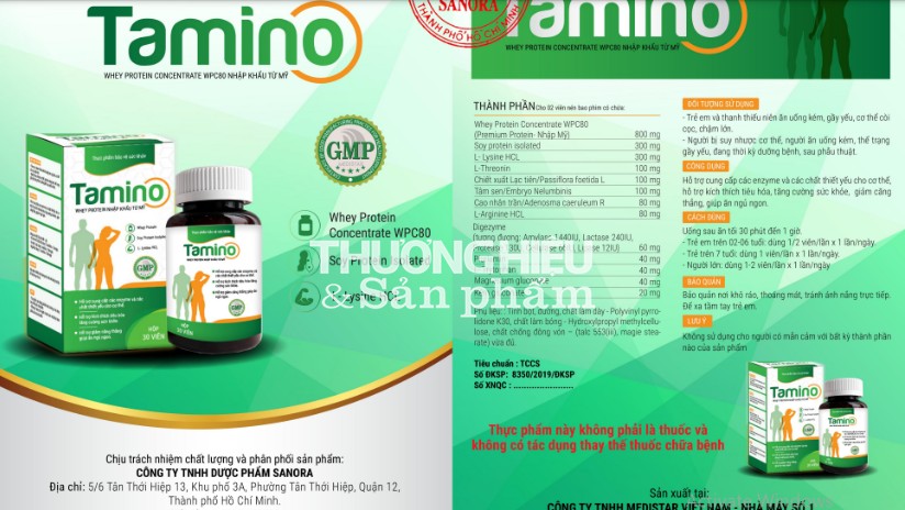 Sản phẩm Tamino có đang "nổ" công dụng như thuốc chữa bệnh, lừa dối người tiêu dùng?