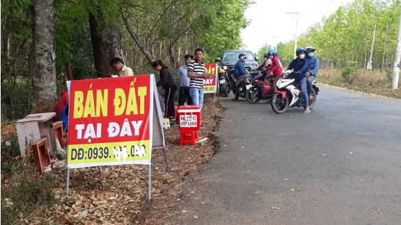 Sân bay Técníc Hớn Quản (Bình Phước) còn nằm trên giấy, cò đất đã làm náo loạn vùng quê