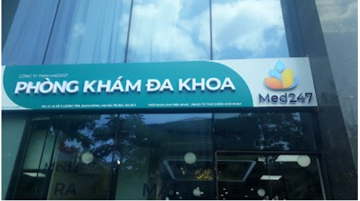 Phòng khám đa khoa Med 247 bị thu hồi giấy phép .