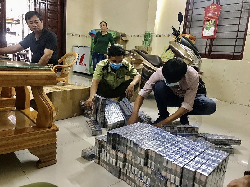 Phú Yên: Liên tiếp bắt giữ các vụ kinh doanh thuốc lá giả tại cửa hàng tạp hóa