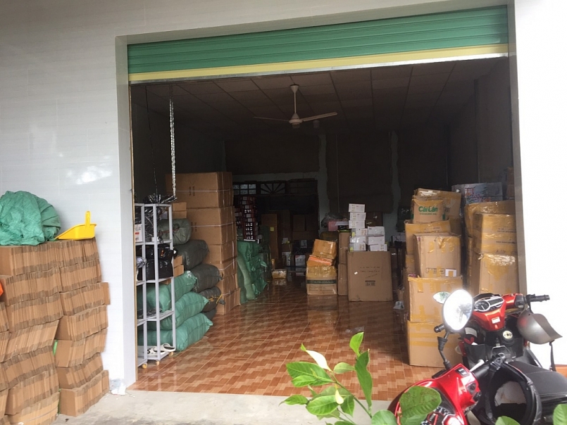 Bình Thuận: Phát hiện điểm tập kết chứa 19.000 sản phẩm không rõ nguồn gốc, xuất xứ