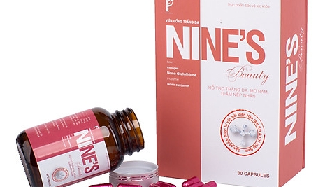Sản phẩm TPBVSK Nine’s Beauty quảng cáo gây hiểu nhầm như thuốc chữa bệnh