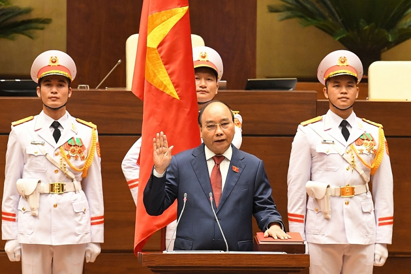 Đồng chí Nguyễn Xuân Phúc tuyên thệ nhậm chức Chủ tịch nước