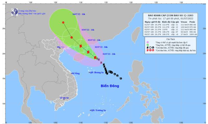 Công điện của Thủ tướng Chính phủ yêu cầu tập trung ứng phó bão số 1 và mưa lũ