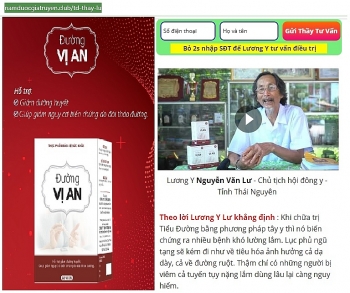 Xuất hiện quảng cáo TPBVSK Đường Vị An lừa dối người tiêu dùng
