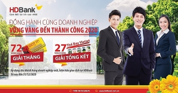 Bay hạng thương gia, nhận voucher mua sắm dành cho khách hàng doanh nghiệp tại HDBank